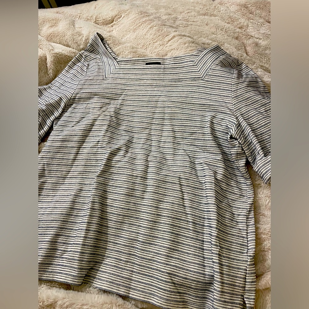 NWOT Talbots Square Neckline Blouse